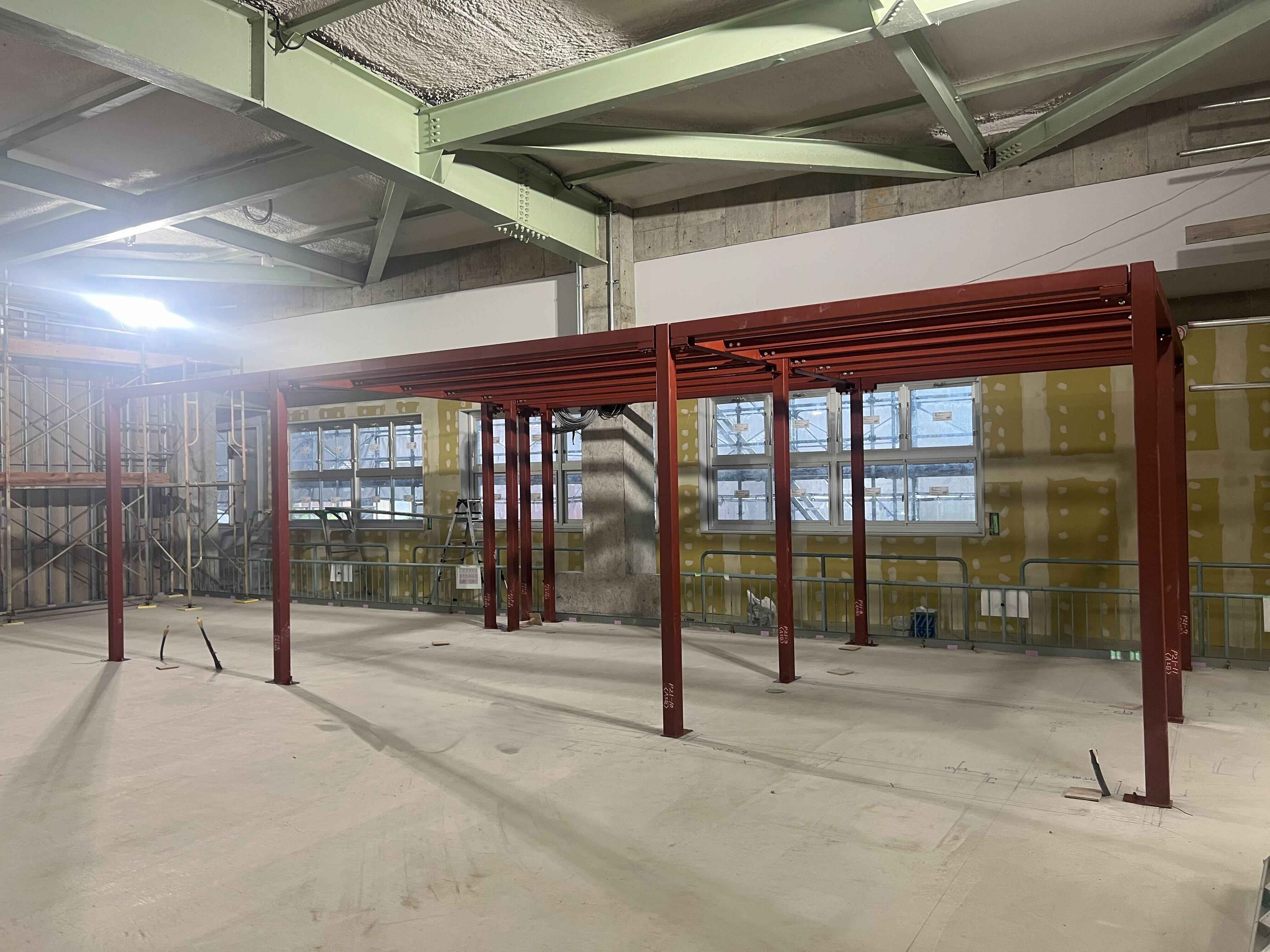 2025/09　下田市　体育館棟改修工事　45t